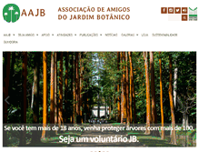 Tablet Screenshot of amigosjb.org.br
